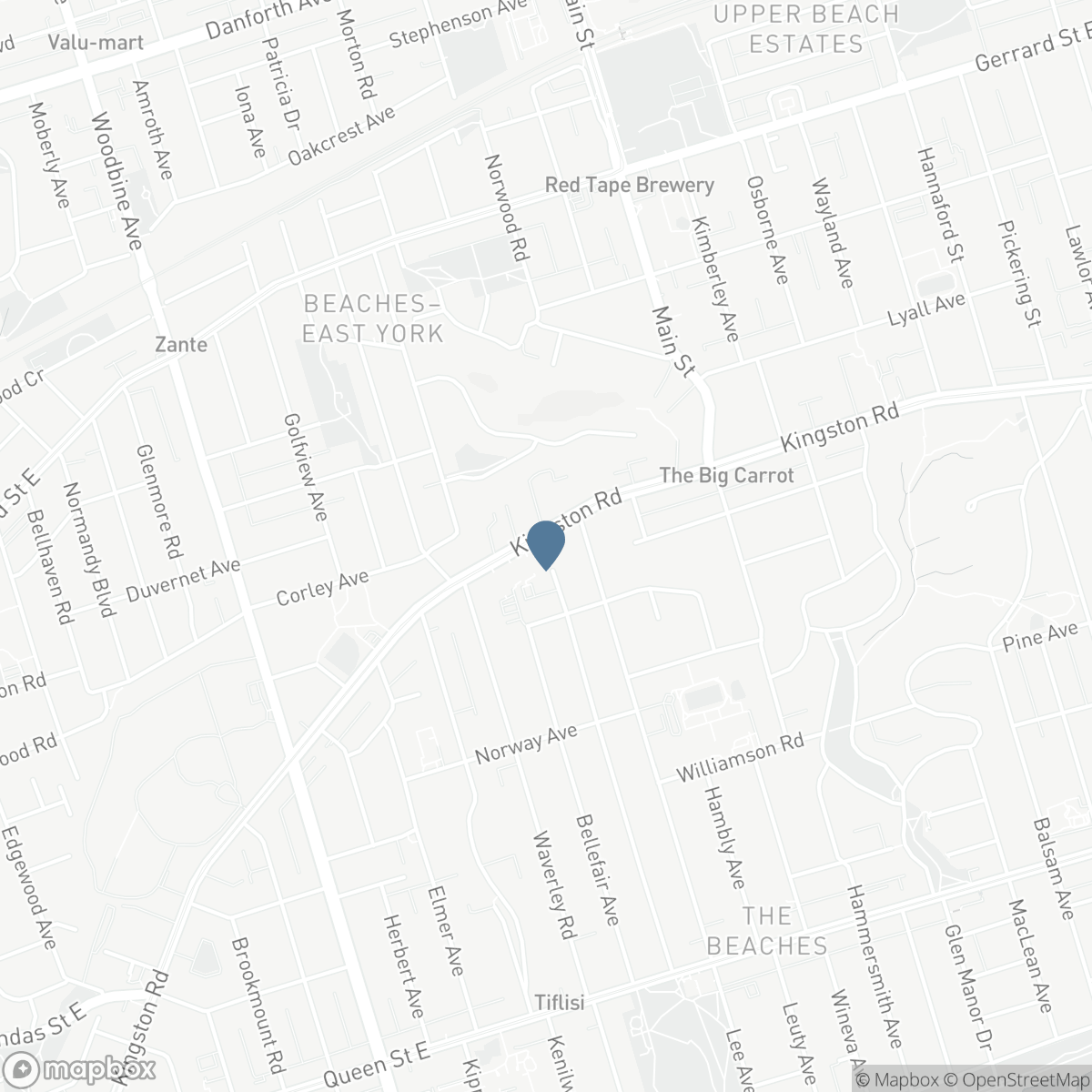 4 - 517 KINGSTON ROAD, Toronto, Ontario M4L 1V5